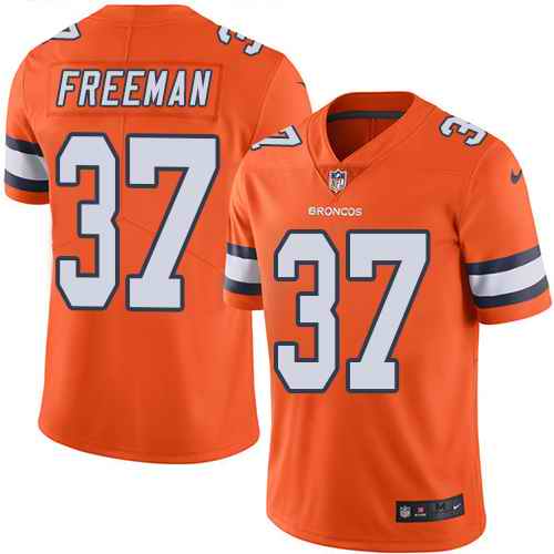Nike Men & Women & Youth Broncos 37 Royce Freeman Orange Color Rush Limited Jersey,We sell and wholesale Nike Men & Women & Youth Broncos 37 Royce Freeman Orange Color Rush Limited Jersey on line form chian!